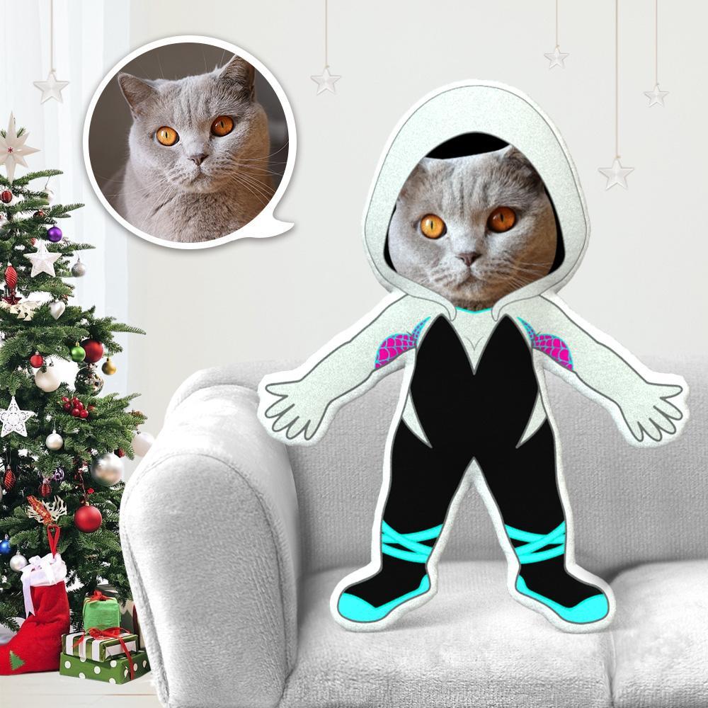 Custom Pet Portrait Pillow, Unique Personalized Gift