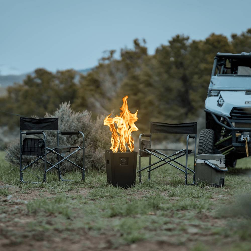 Elevate Outdoor Leisure with Firestorm Series I Propane Fire Pit