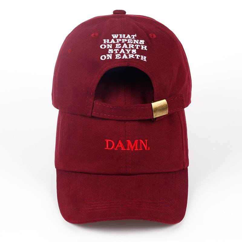 Kendrick Lamar DAMN. Embroidered Baseball Cap