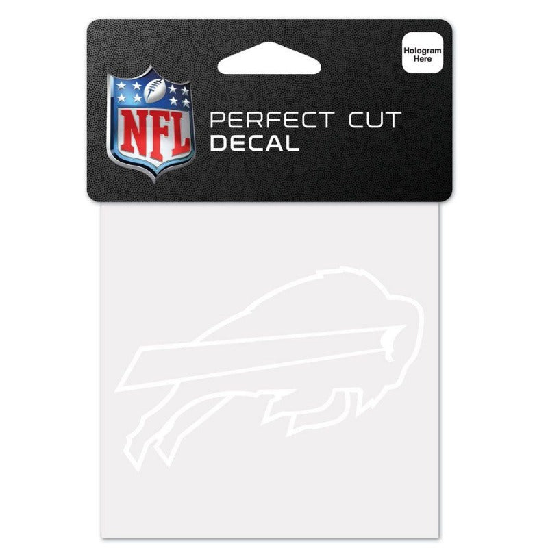 Buffalo Bills White Perfect Cut Decal - Show Your Team Pride