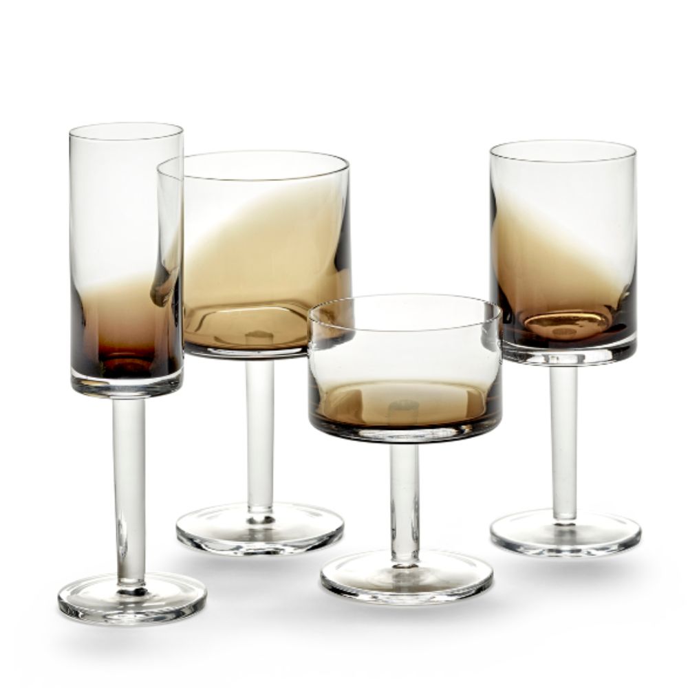 Serax Zuma Red Wine Glass - Elegant Stemware for Enjoying Reds