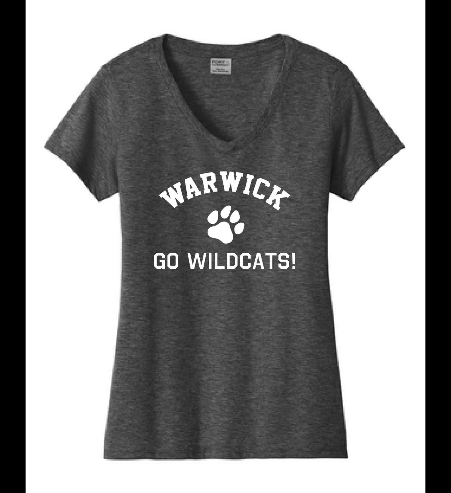 Sanfordville Wildcats Ladies V-Neck Game Day Tee