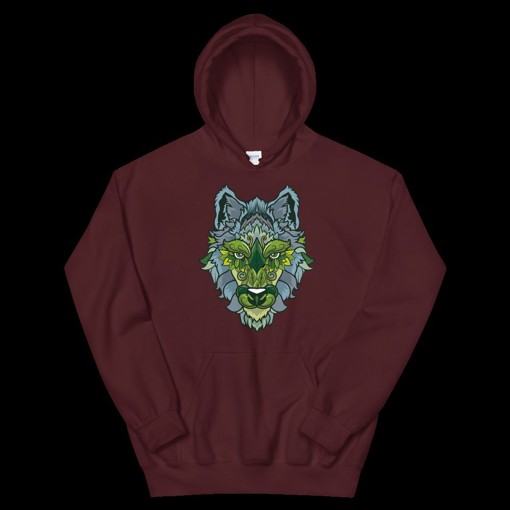 Cozy Wolf-Themed Hoodie for Comfort and Style