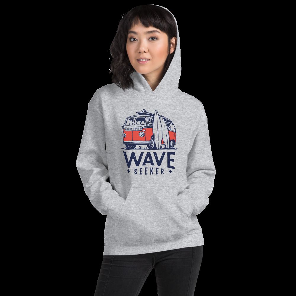 Cozy Wave Seeker Unisex Hoodie
