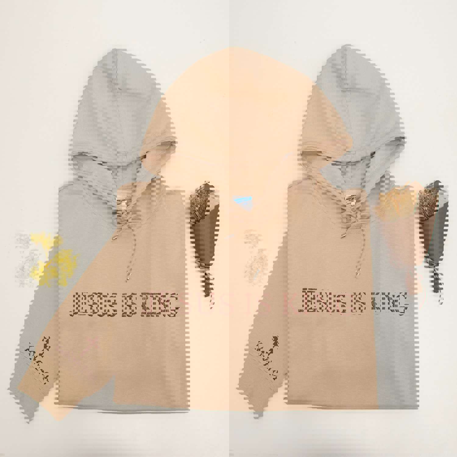 Faith-Inspired Christian Hoodie with Bible Verses
