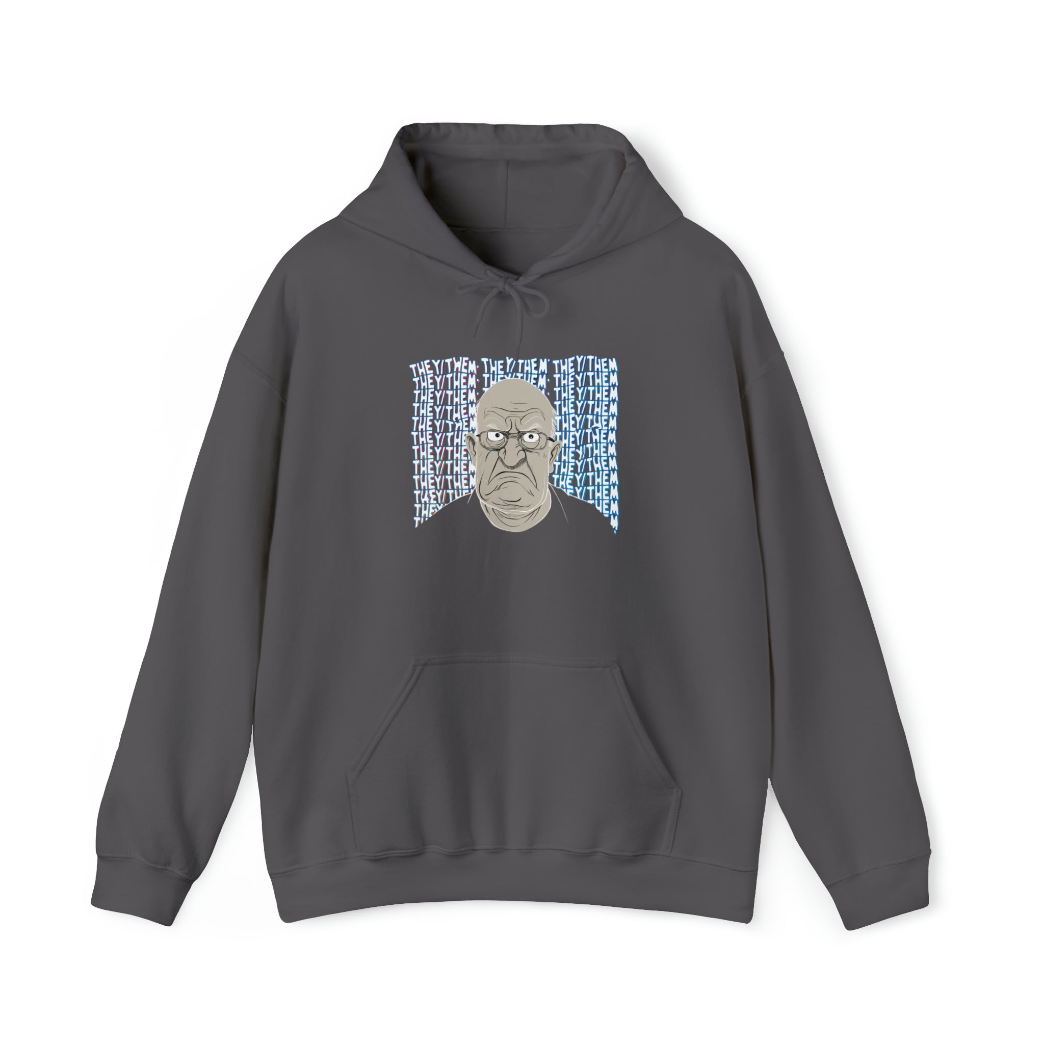 Unisex THEY/THEM Hoodie - Stand Up for Pronouns