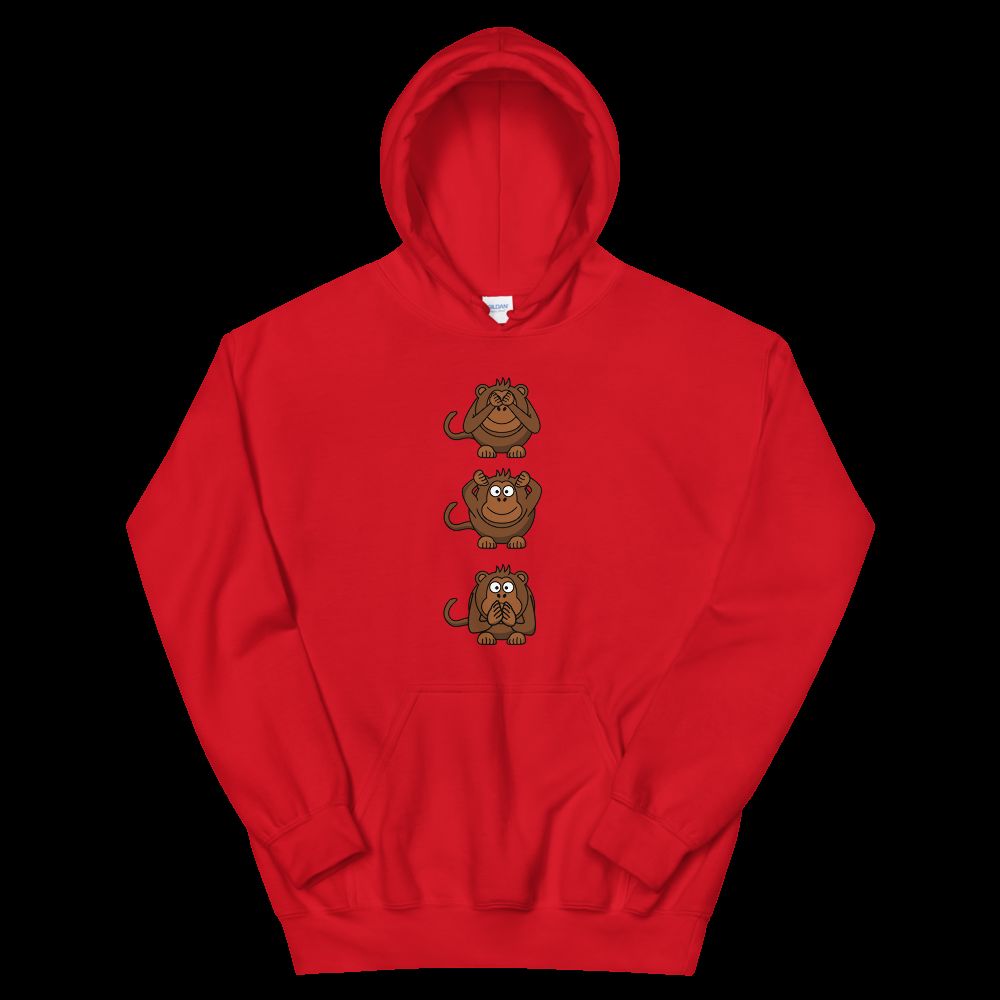 Cozy & Stylish 3 Wise Monkeys Unisex Hoodie