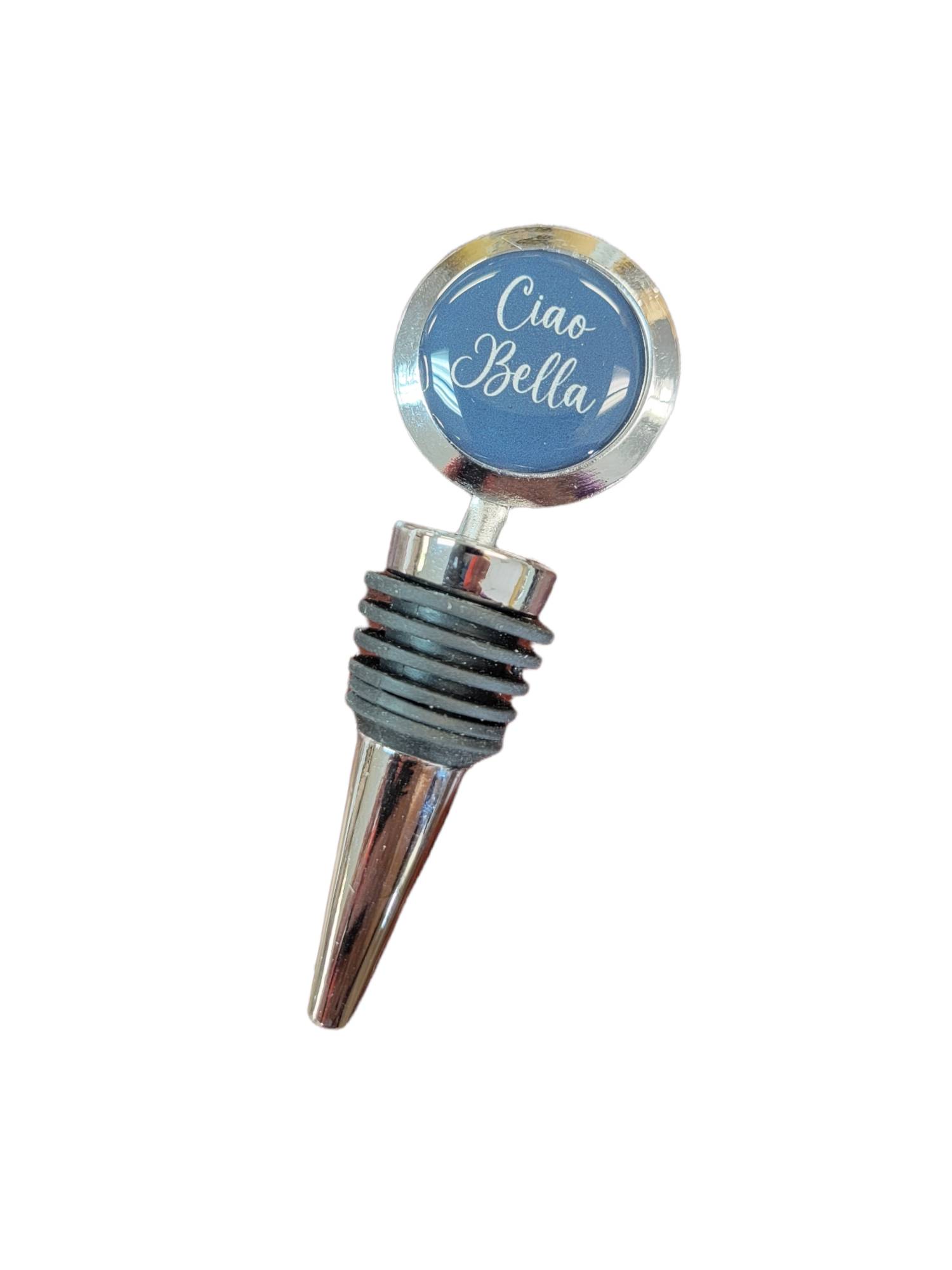 Elegant Italian Ciao Bella Wine Bottle Stopper