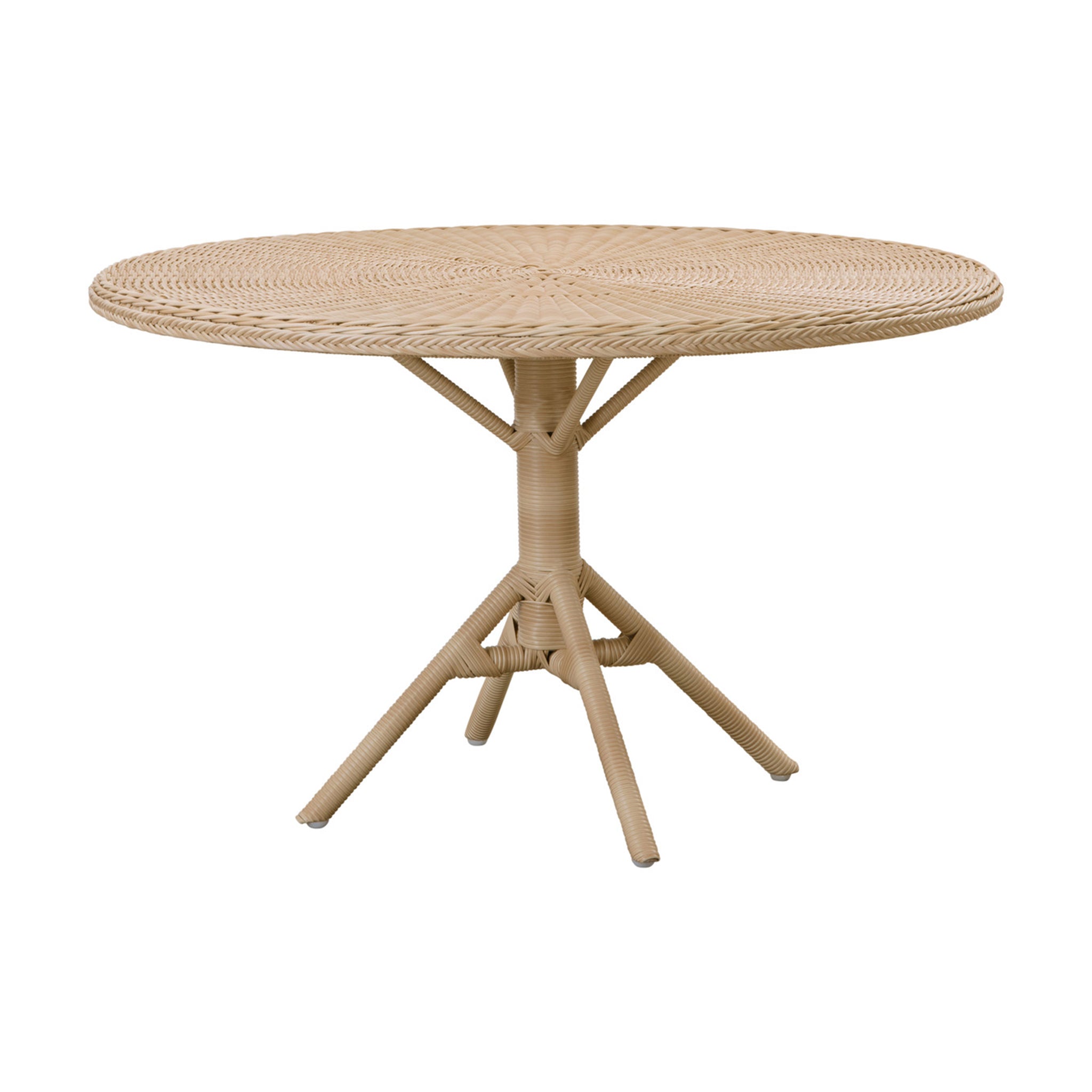 Elegant Outdoor Dining Table with Glass Top