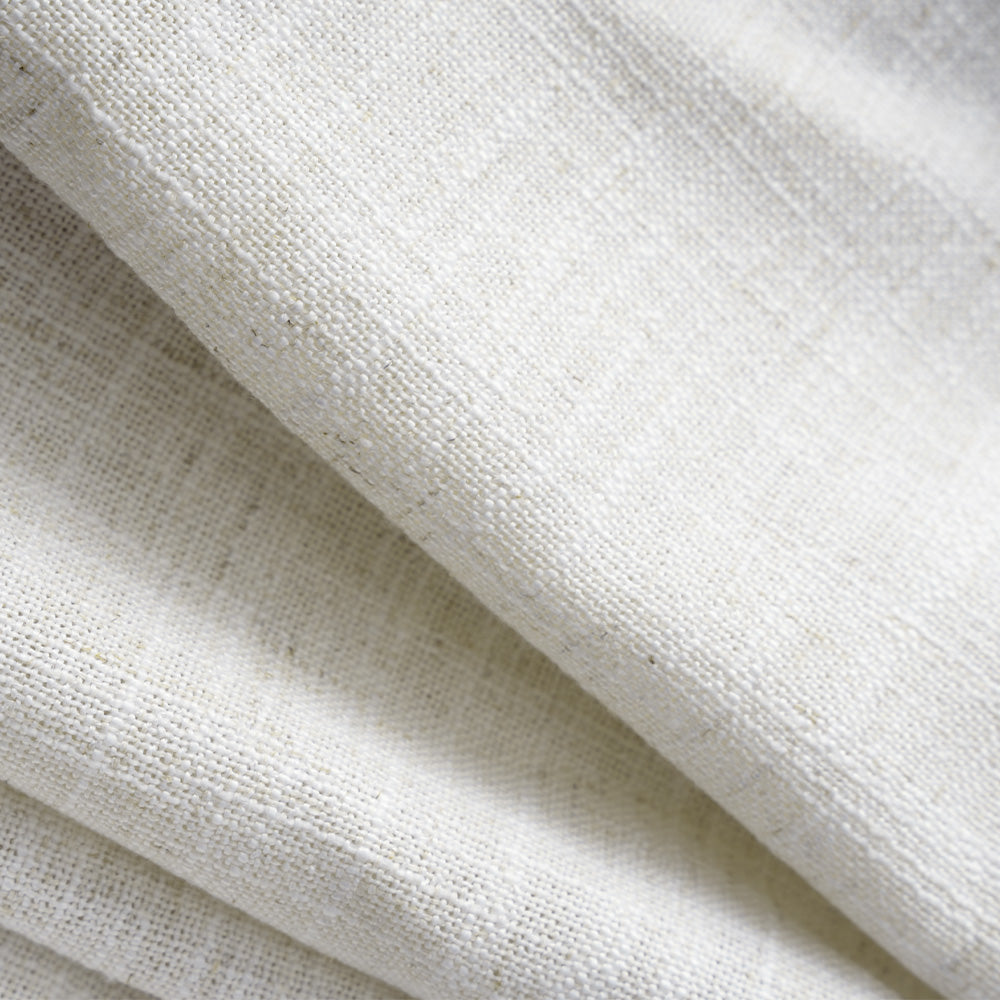 Elegant Linen-Blend Pinch Pleat Curtains for Luxurious Living Spaces