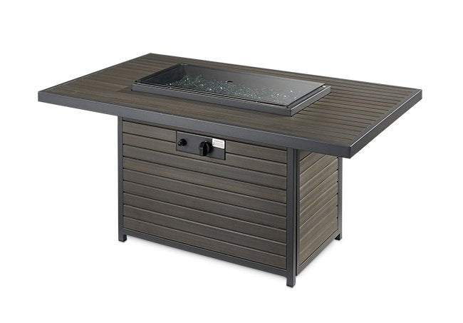 Luxury Outdoor Gas Fire Pit Table with Crystal Fire® Burner