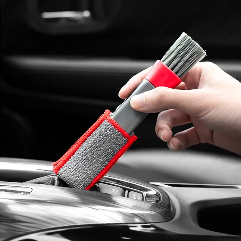 Multi-Purpose Car Air-Conditioner Outlet Cleaning Brush