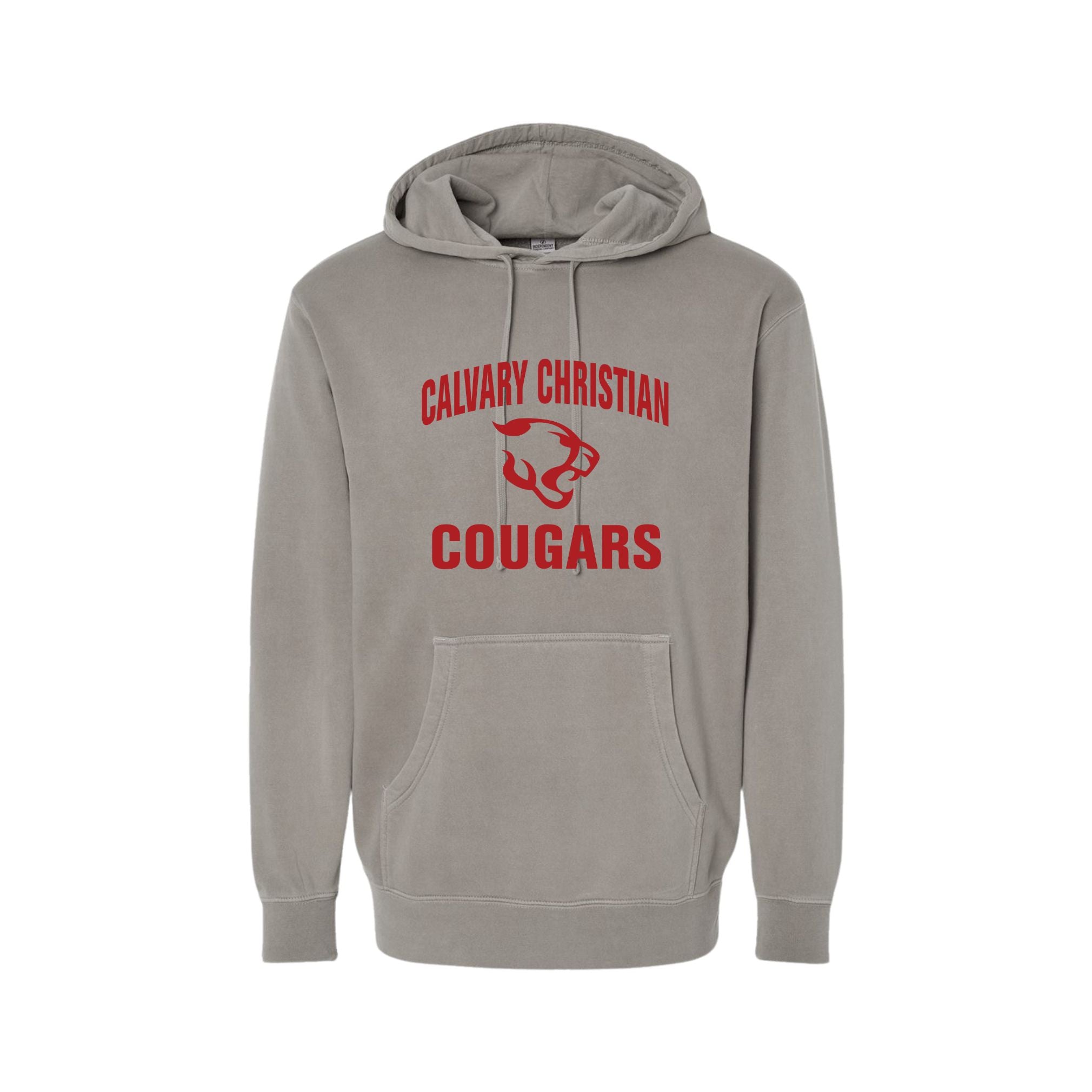 Vintage Indie Cavalry Christian Cougars Adult Hoodie | DESIGN 1
