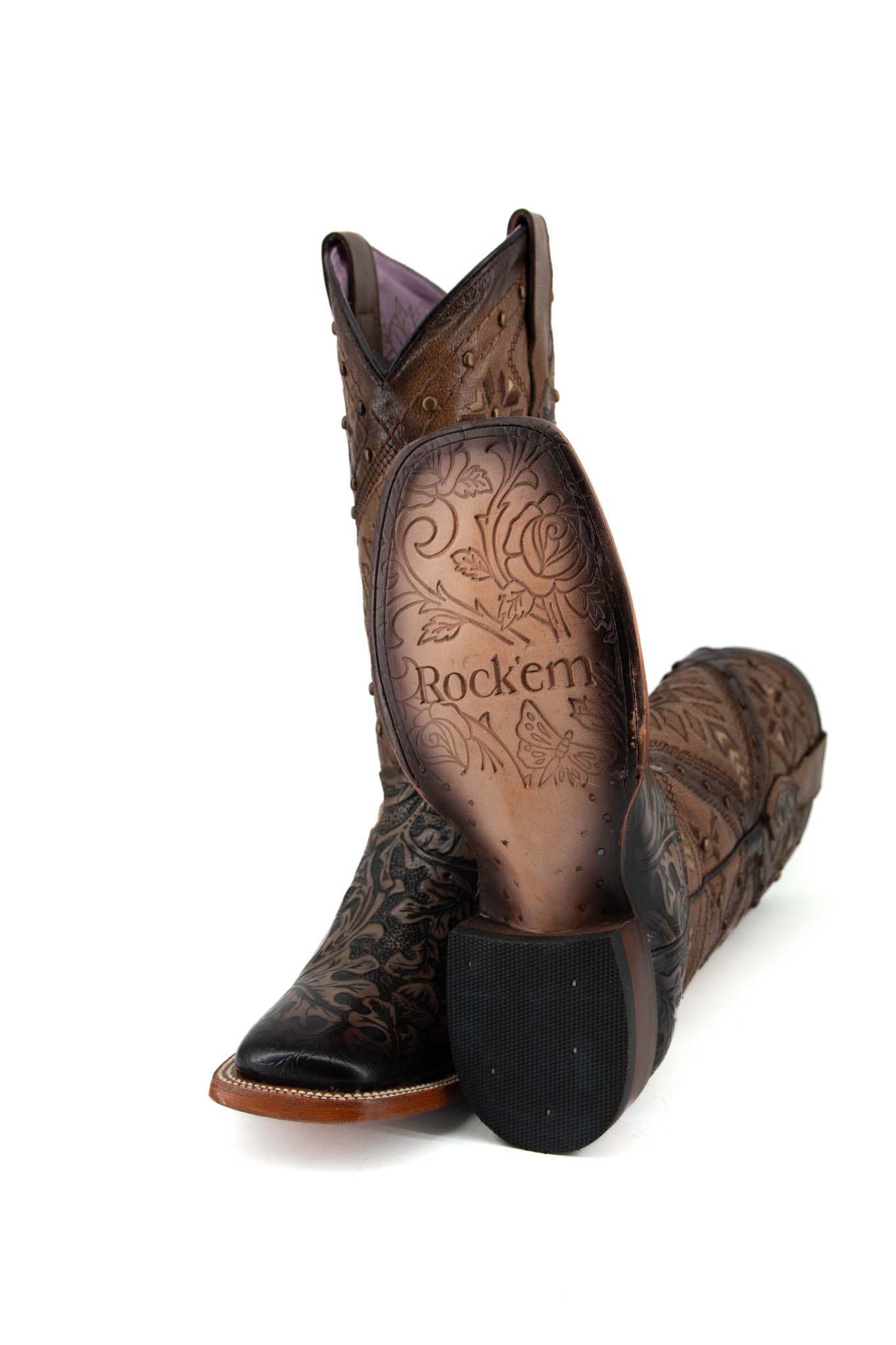Cherokee Cincelado Square Toe Cowgirl Boot
