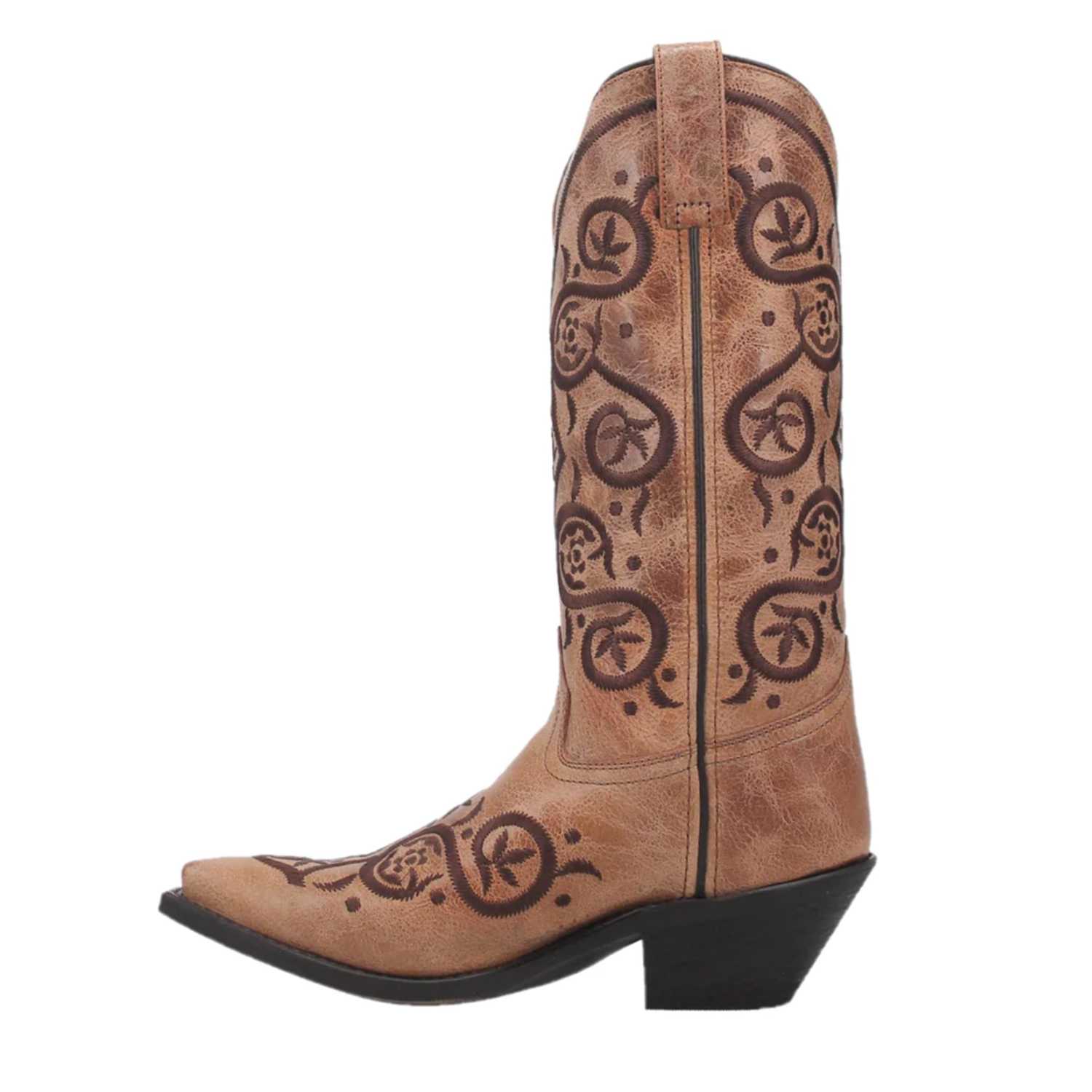 Laredo Women's Taupe Brown Whirlaway Western Boots - 52422