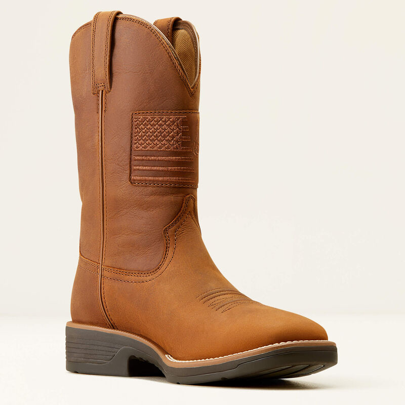 Ariat Ridgeback Country Waterproof Cowboy Boot - Durable, Stylish & Comfortable for Outdoor Adventures