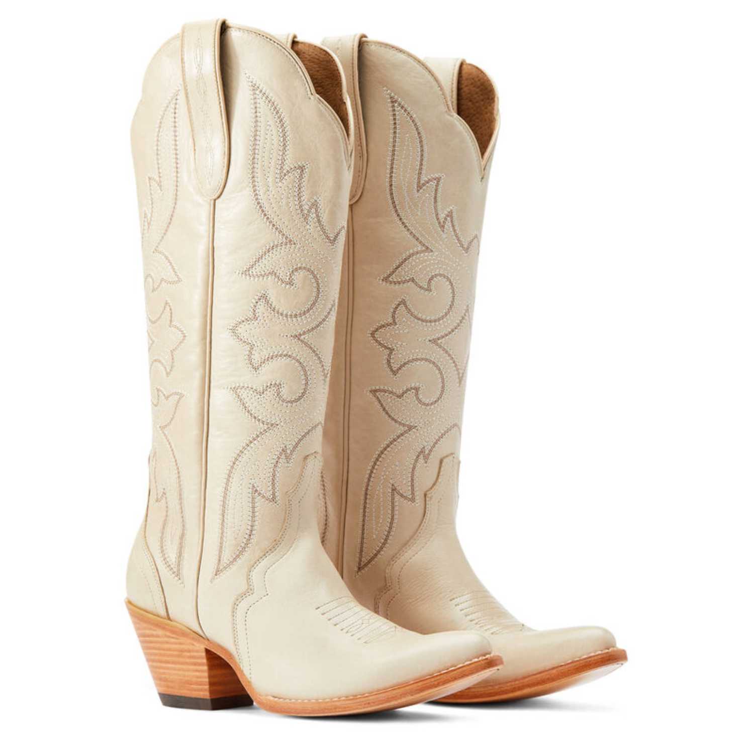 Ariat Women's Belinda Stretch Fit Western Boot - Bone