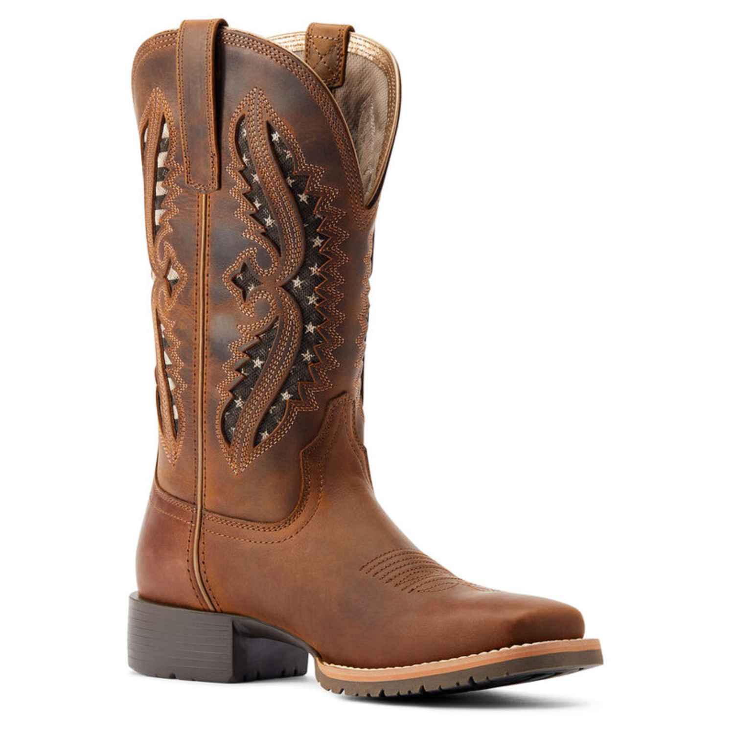 Ariat Women's Hybrid Rancher Venttek 360 Western Boots - Distressed Tan