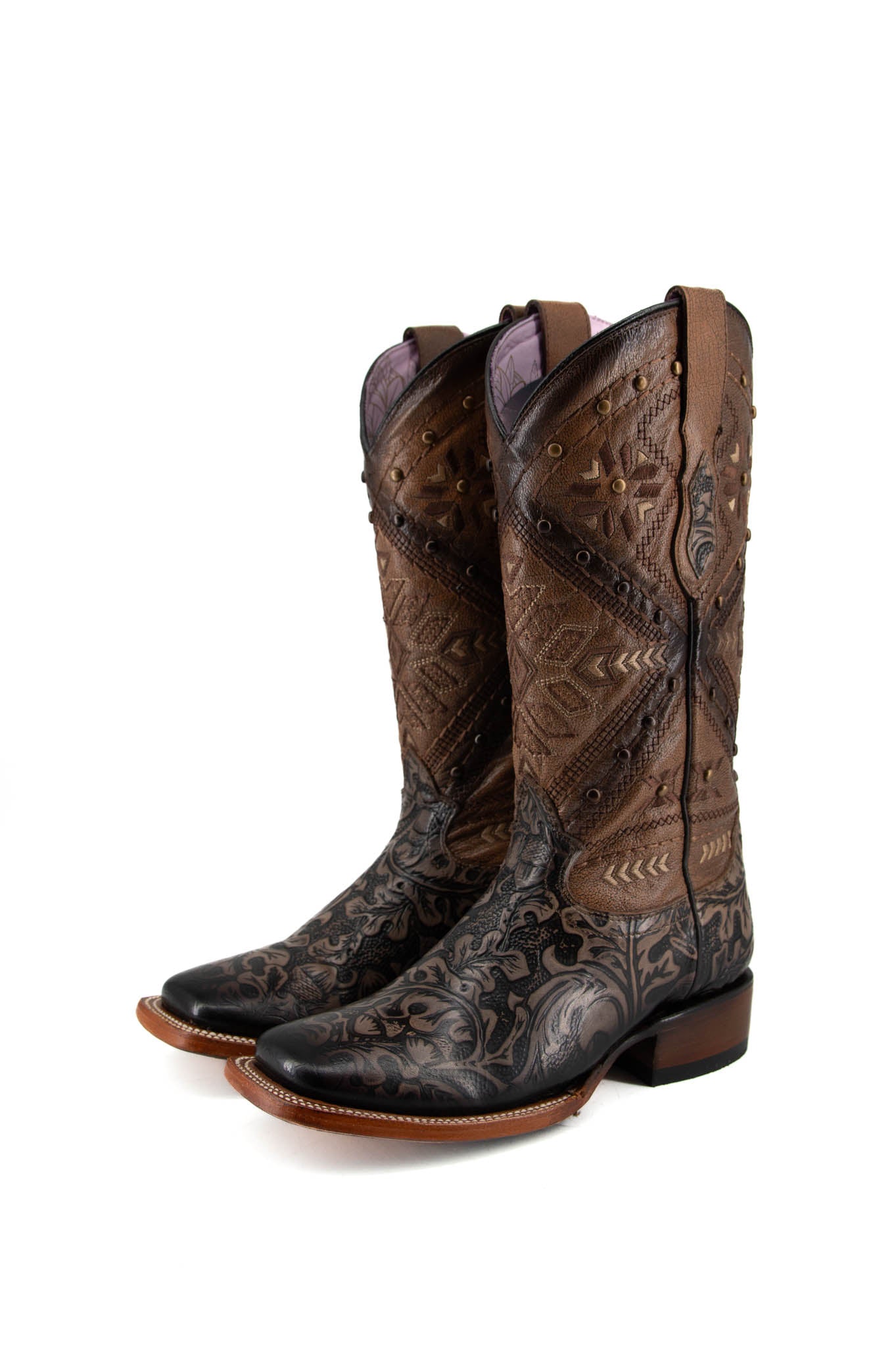 Cherokee Cincelado Square Toe Cowgirl Boot