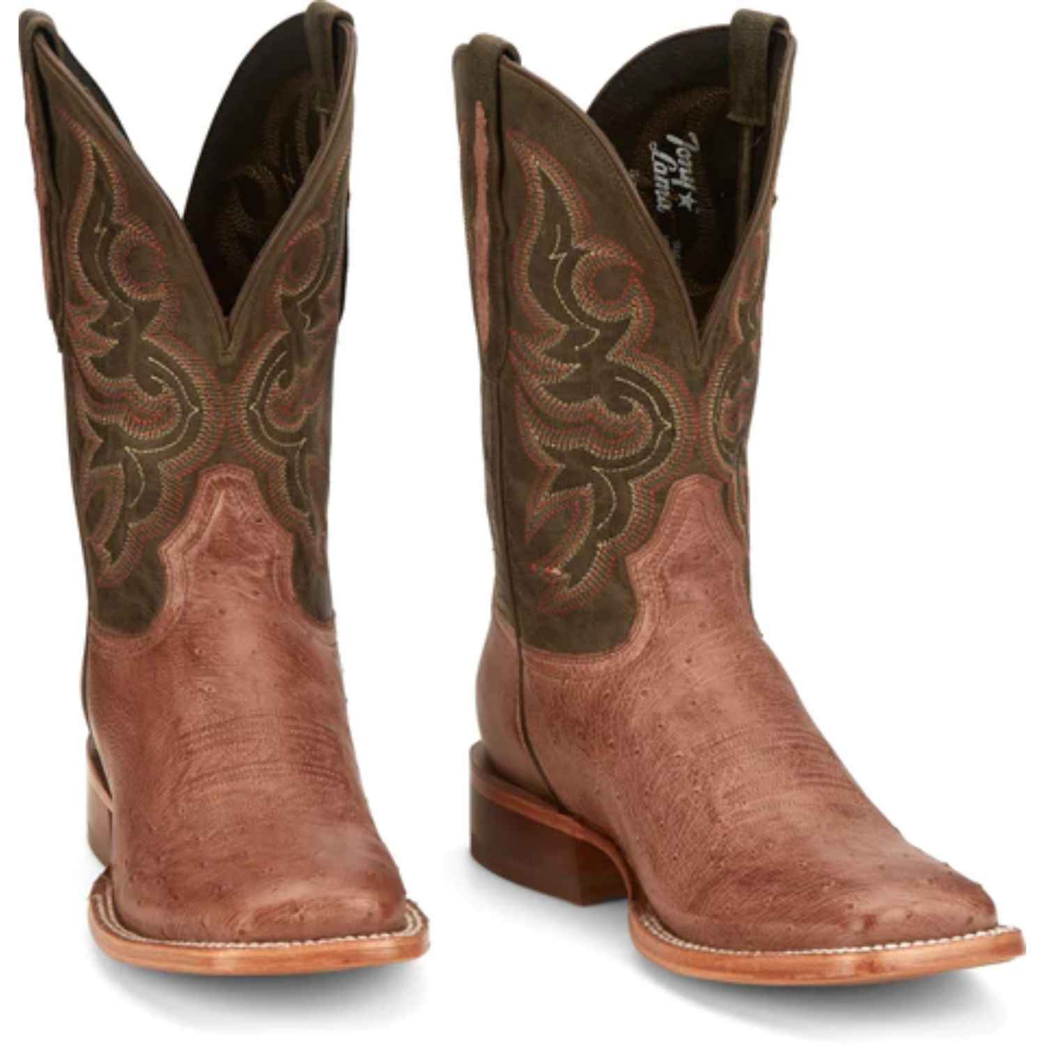 Tony Lama Men's Avalos Vintage-Inspired Exotic Western Boots