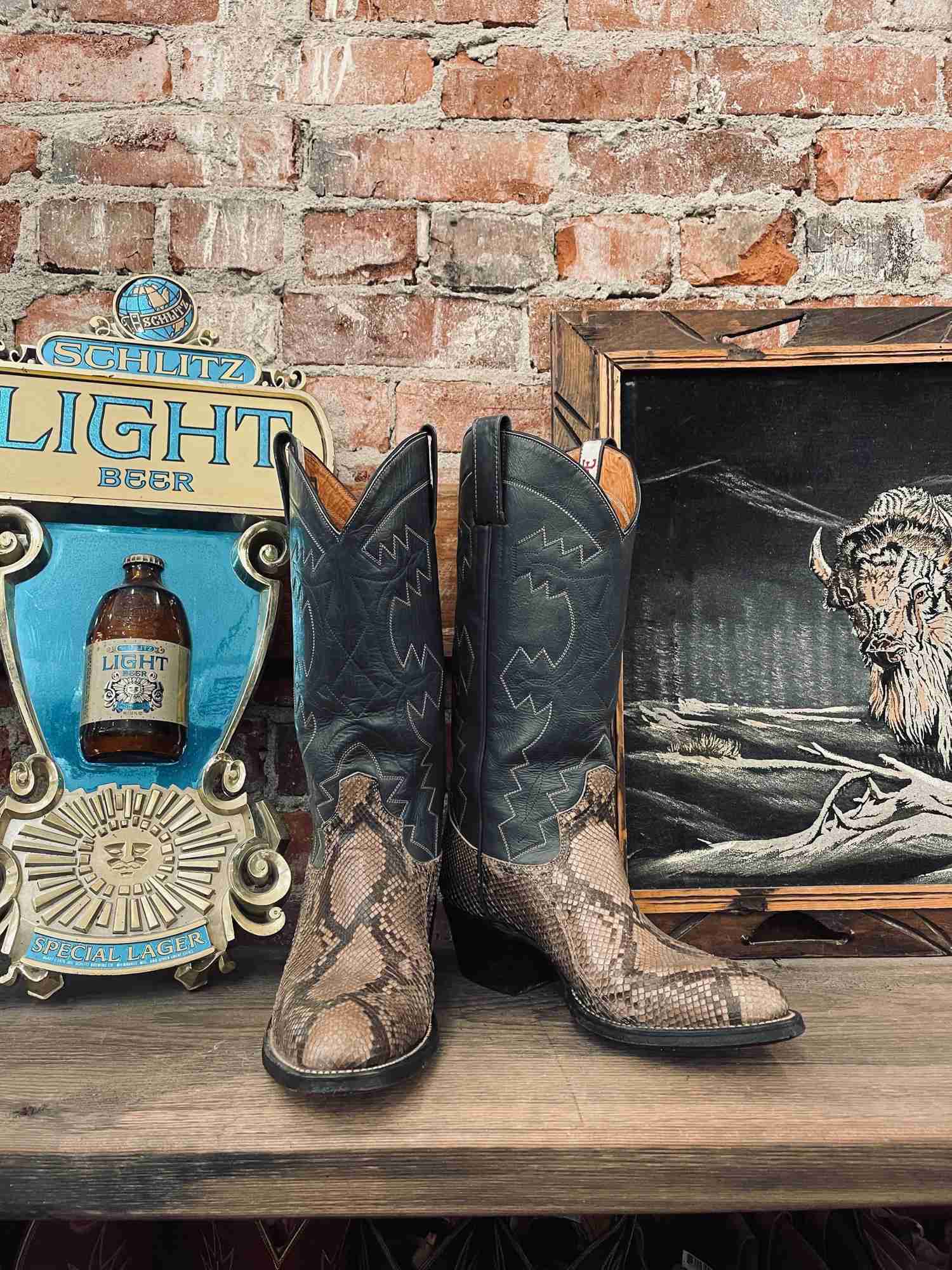 Renegade Cowboy Boots - Size 7.5
