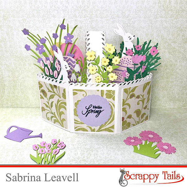 Garden Flower Display Metal Craft Die Set
