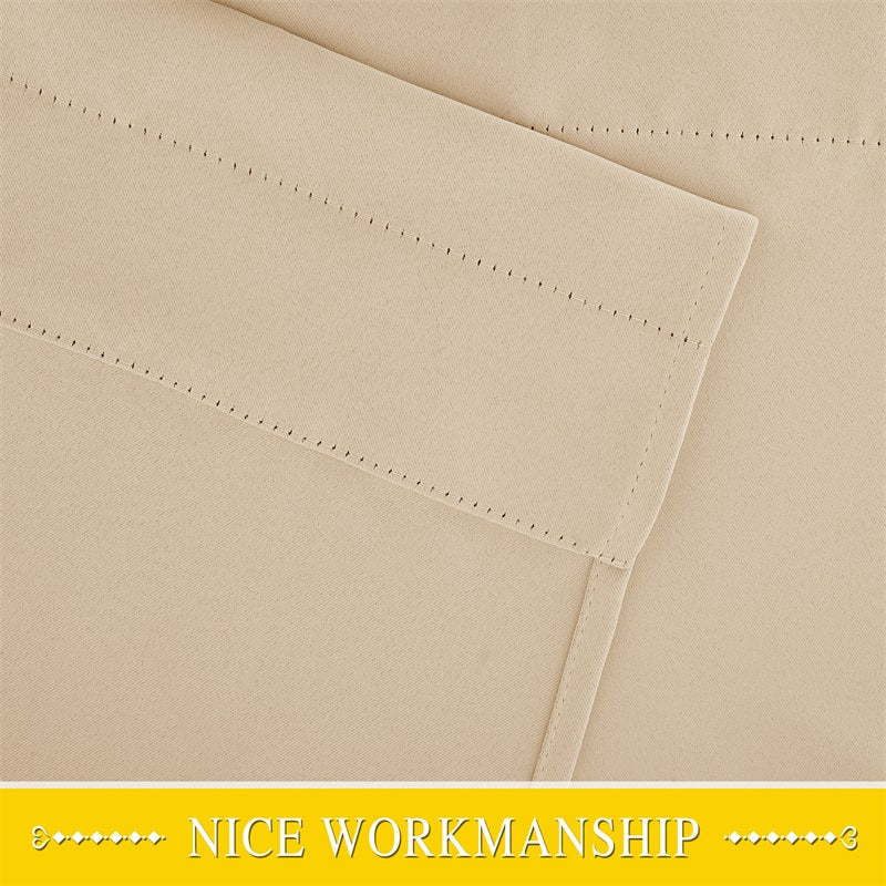 Elegant Window Swag Valances with Rod Pocket for Privacy and Style