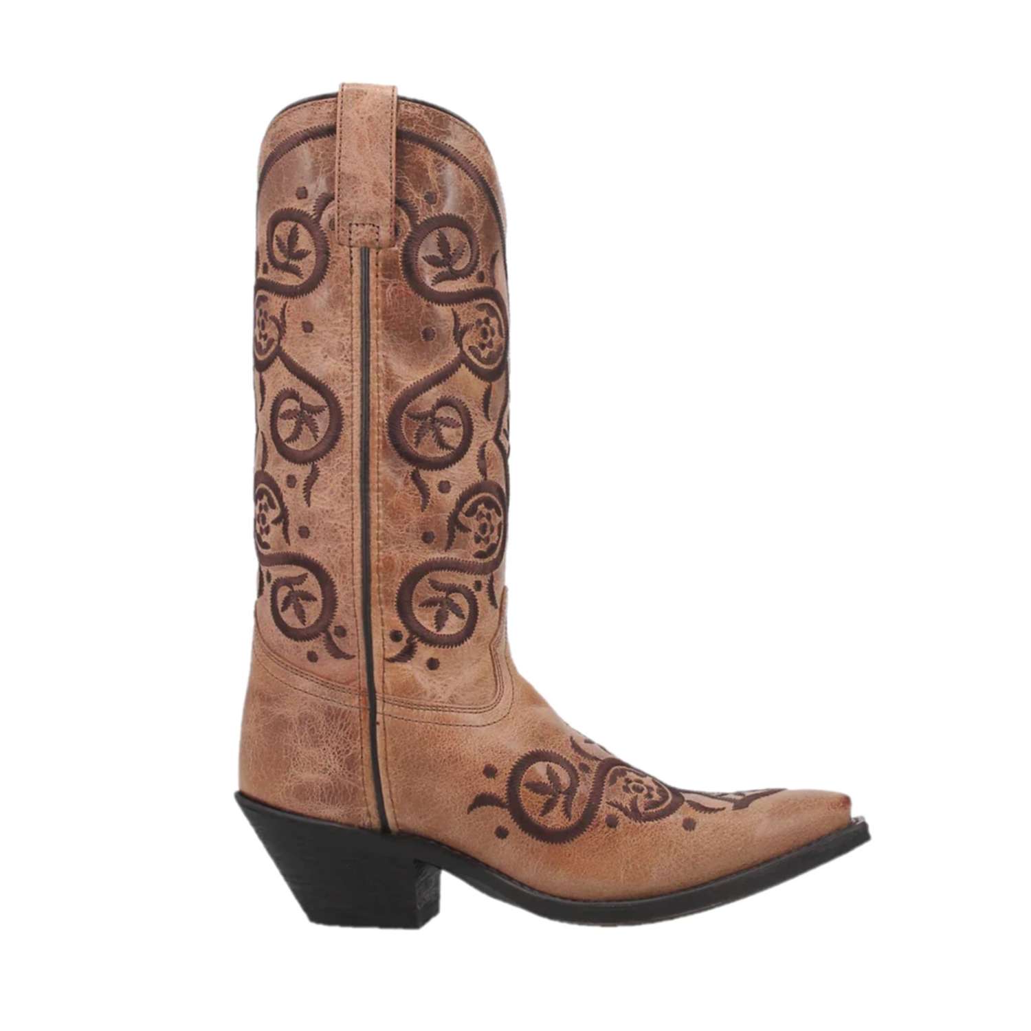 Laredo Women's Taupe Brown Whirlaway Western Boots - 52422