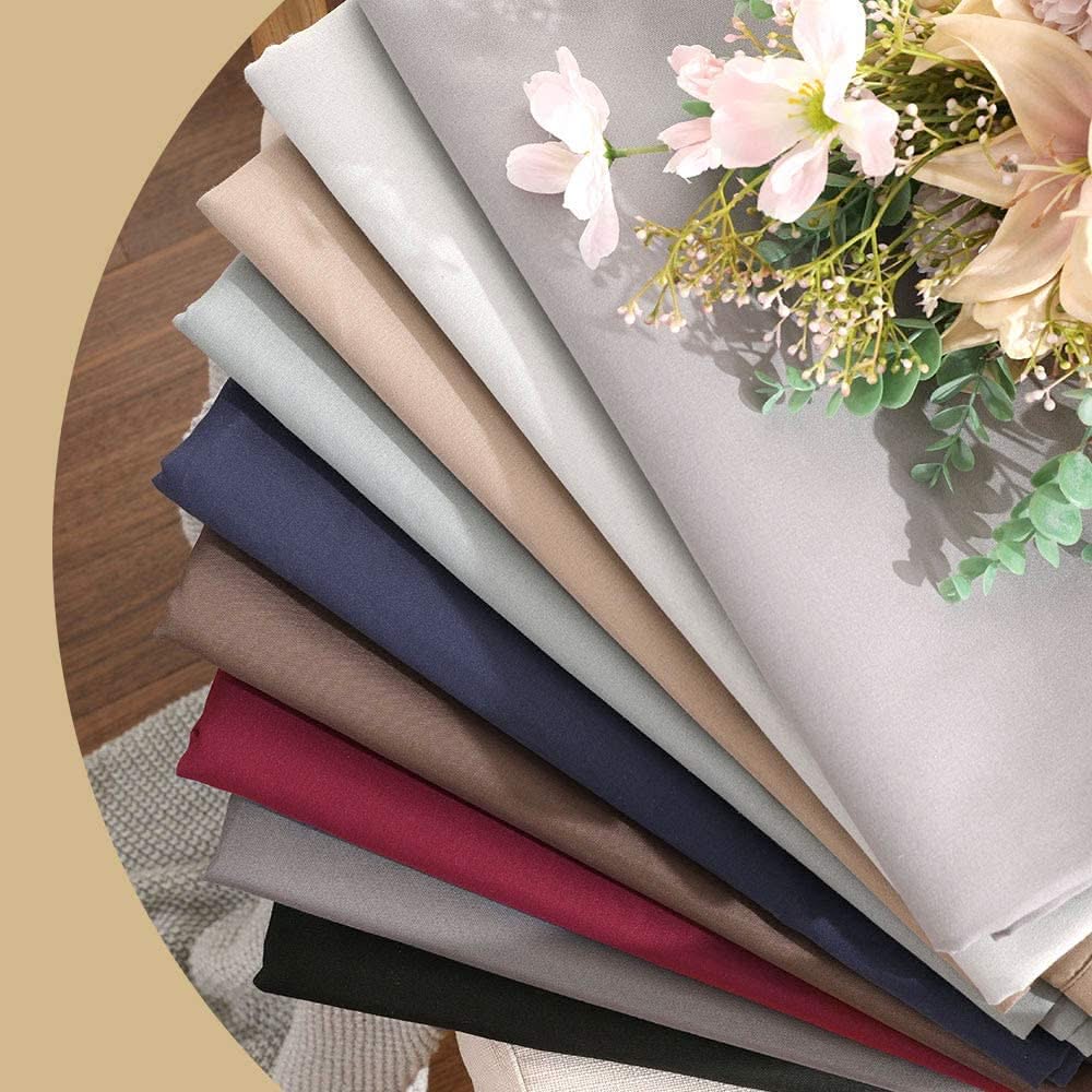 MIULEE Premium 100% Blackout Curtains - Enhance Privacy and Darkness for Bedrooms