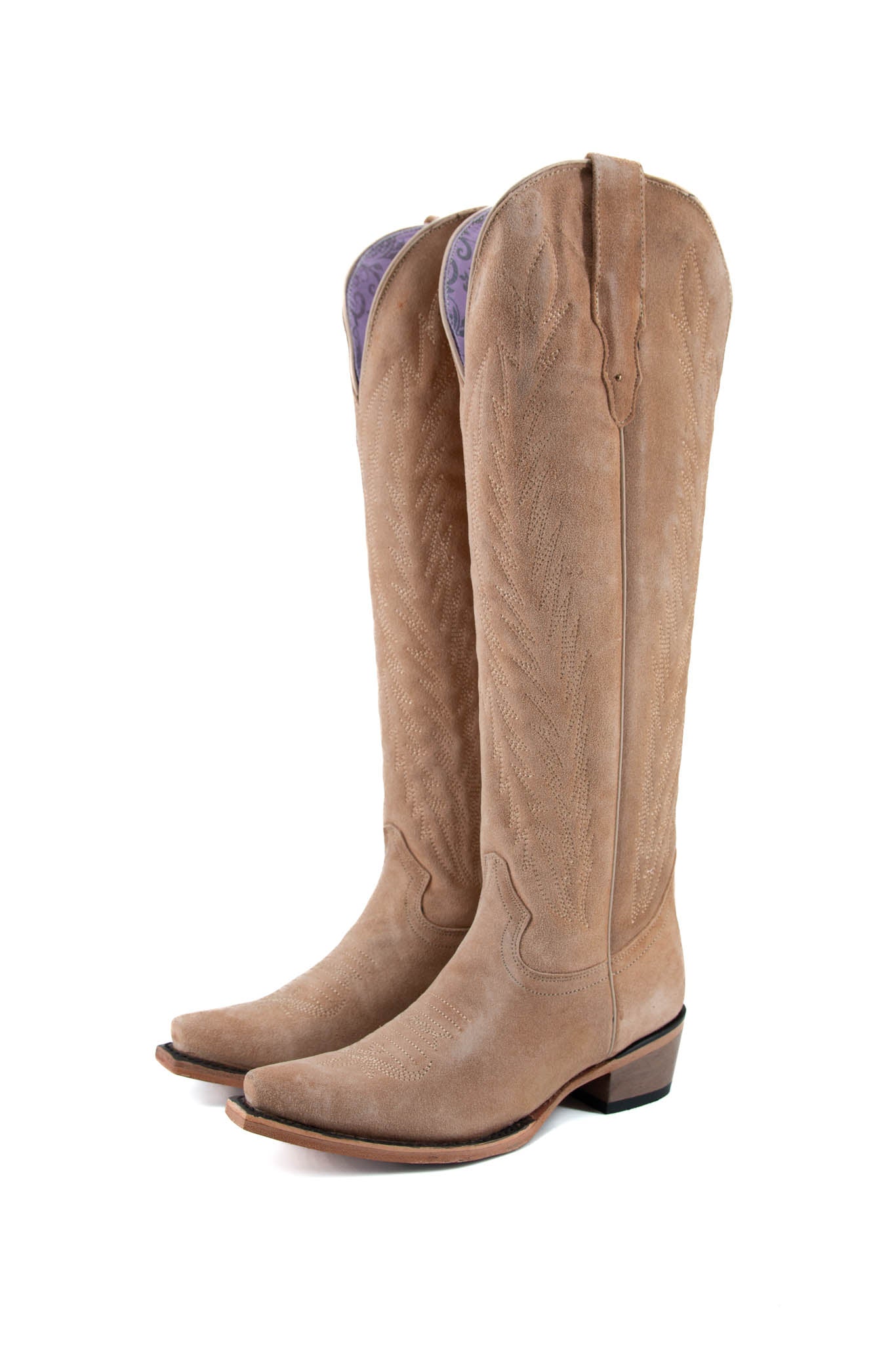 Georgina Gamuza Women's Genuine Leather Cowgirl Boots