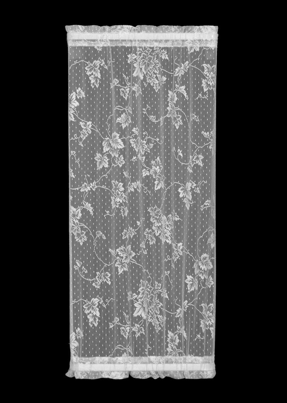 Elegant English Ivy Lace Curtains, Valances, and Home Decor