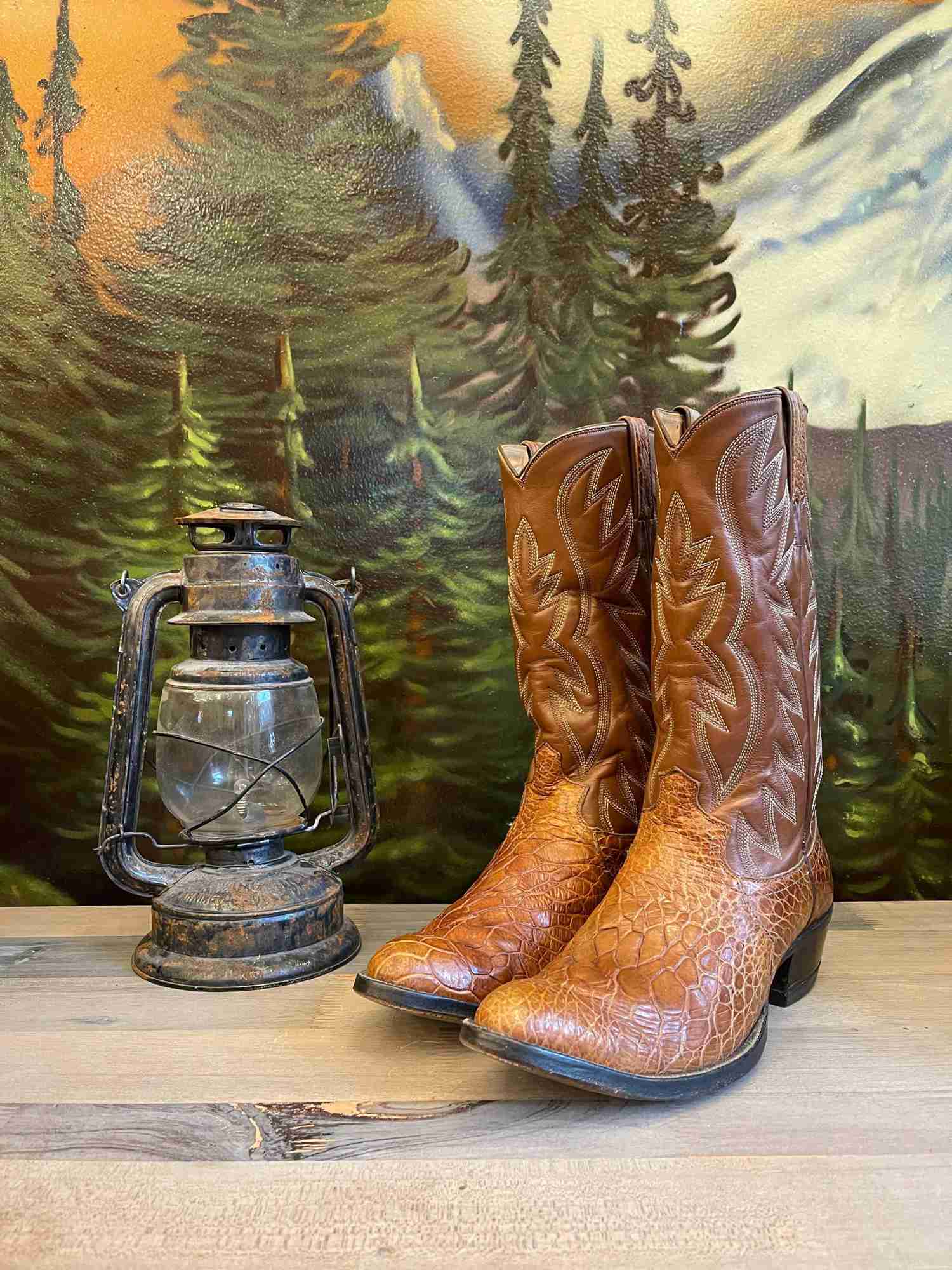 Justin Cowboy Boots - Men's Size 8.5