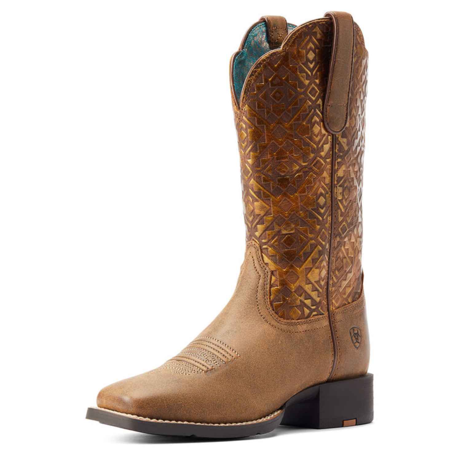Ariat Women's Round Up Wide Square Toe Western Boots - 10044431