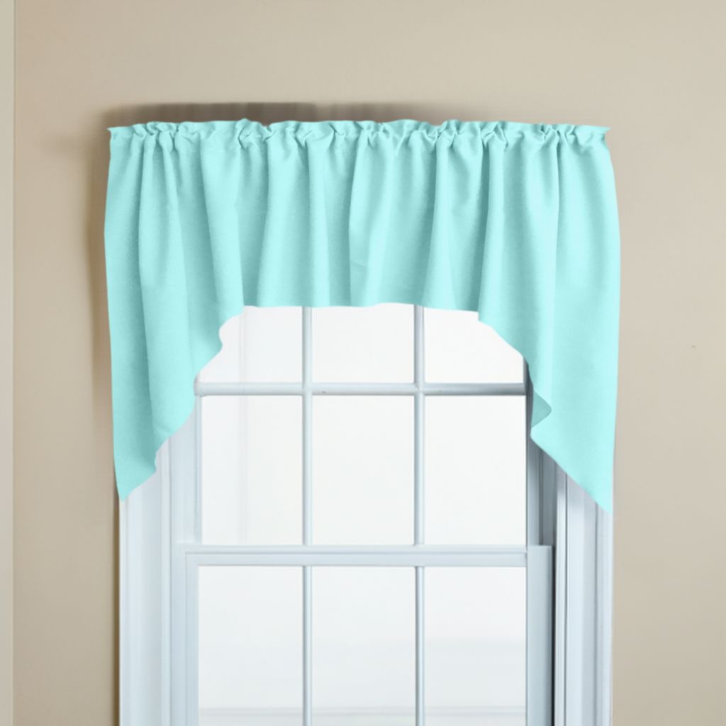 Polyester Poplin Swag Valance Set, 72" Wide x 36" Tall