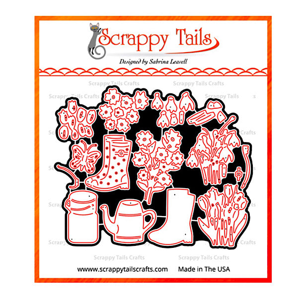 Garden Flower Display Metal Craft Die Set