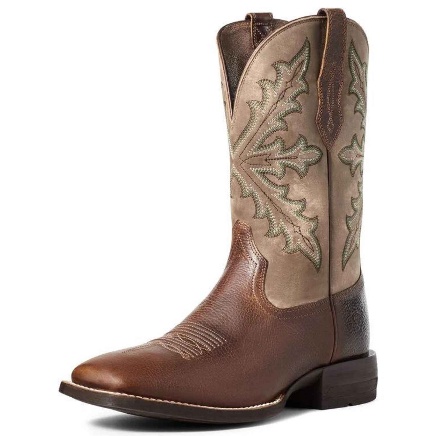 Ariat Men's Qualifier Champ Western Boot - Premium Leather, Shock Absorption