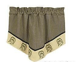 Elegant Country-Style Cotton Valances for Rustic Charm