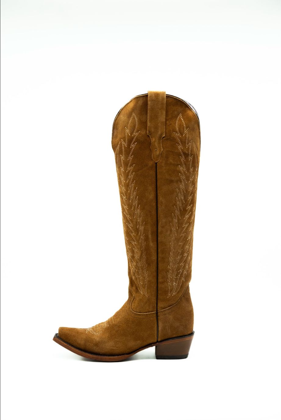 Georgina Gamuza Women's Genuine Leather Cowgirl Boots