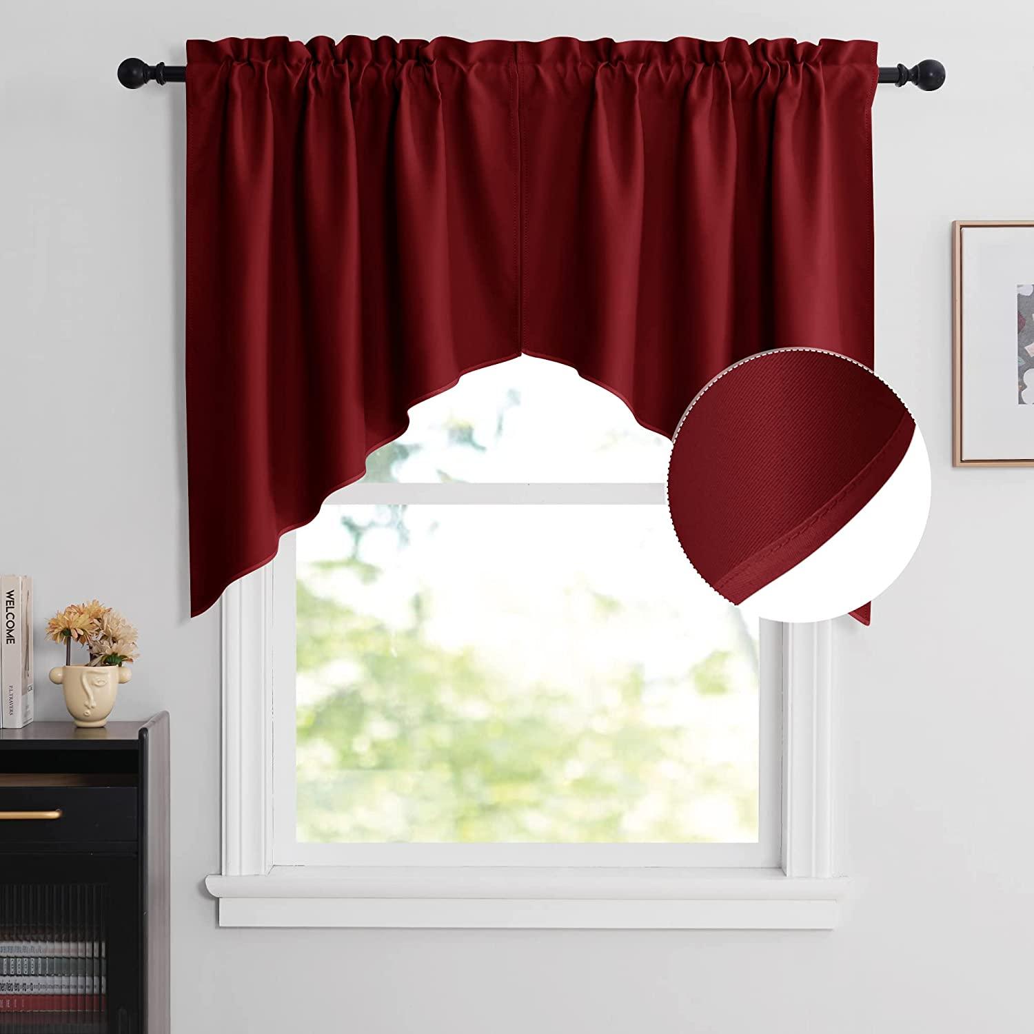Topfinel Premium Blackout Swag Curtains for Windows
