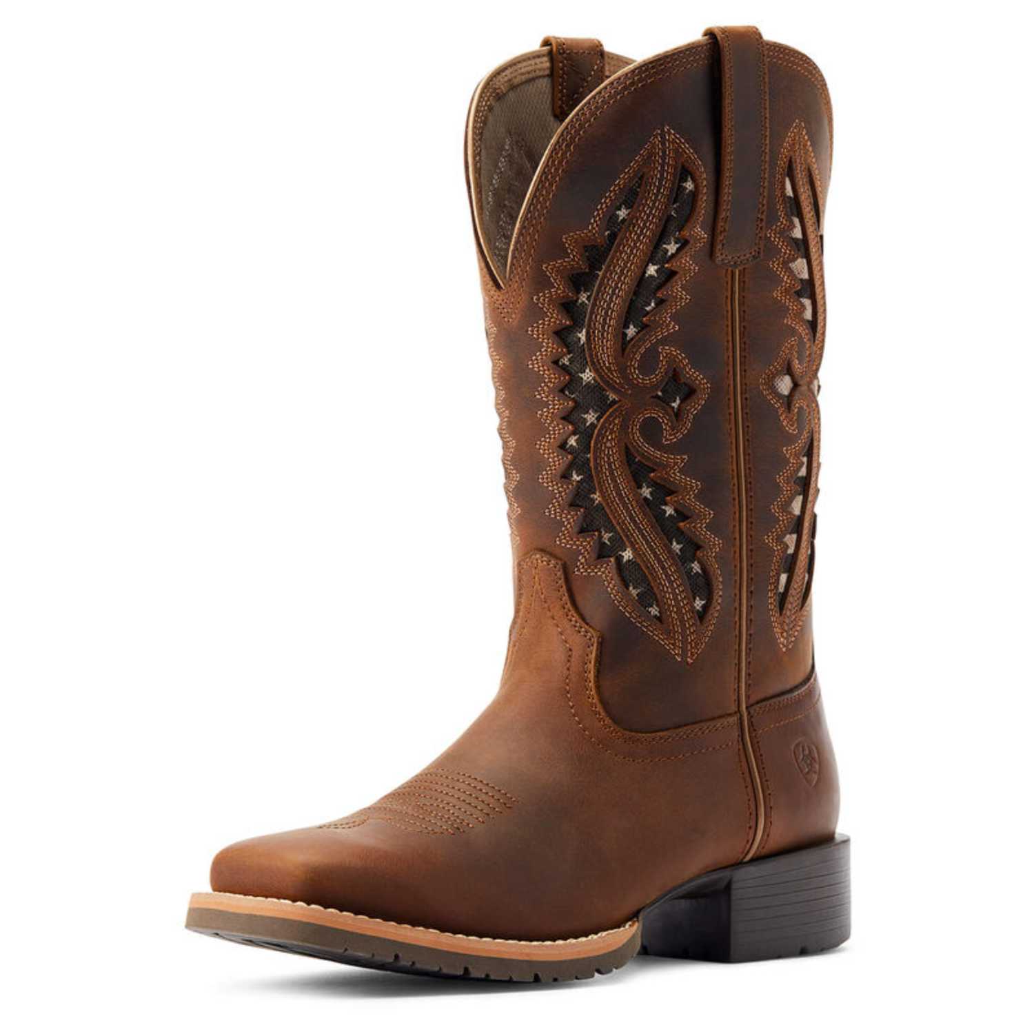 Ariat Women's Hybrid Rancher Venttek 360 Western Boots - Distressed Tan