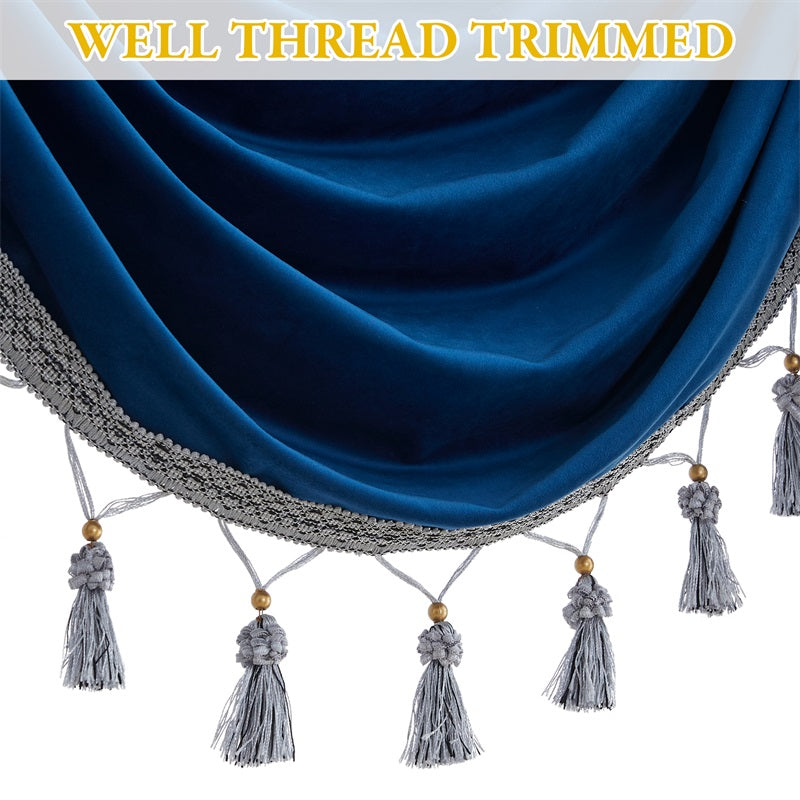 Elegant Velvet Blackout Valance for Privacy and Style