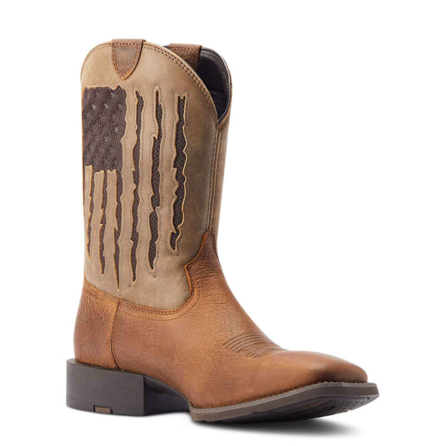 Ariat Men's Sport My Country Venttek Western Boots - Faithful Brown