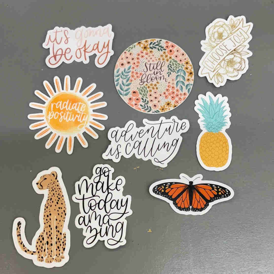 Eco-Friendly Waterproof Stickers for All Occasions