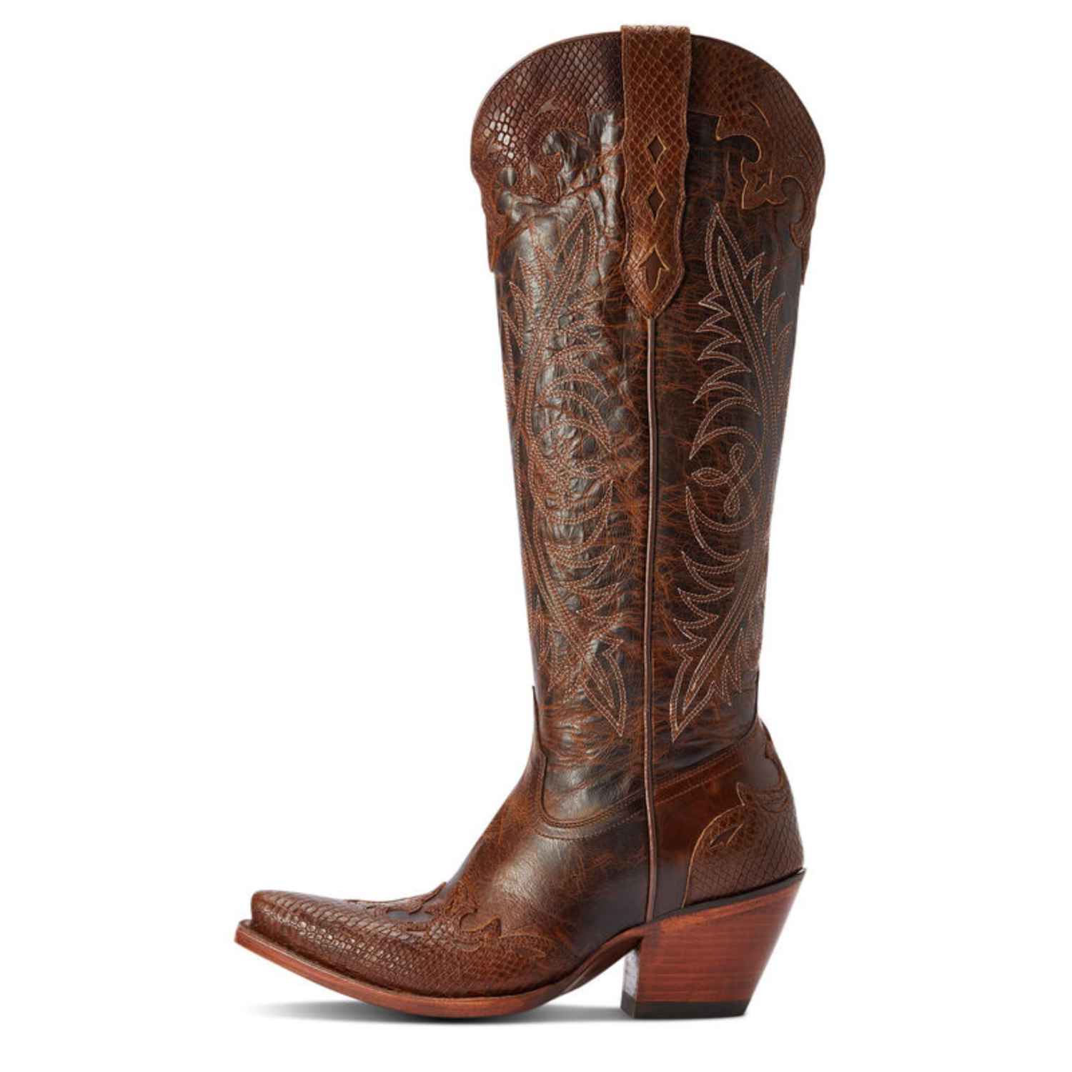 Ariat Women's Geneva Stretch Fit Western Boot - Timeless Elegance