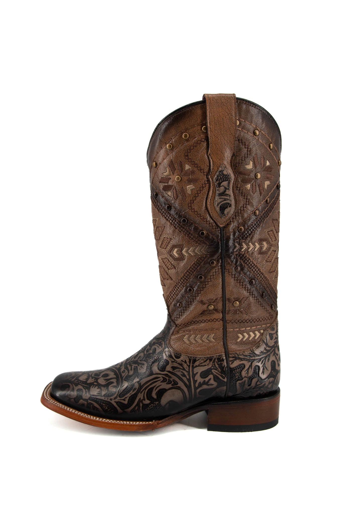 Cherokee Cincelado Square Toe Cowgirl Boot