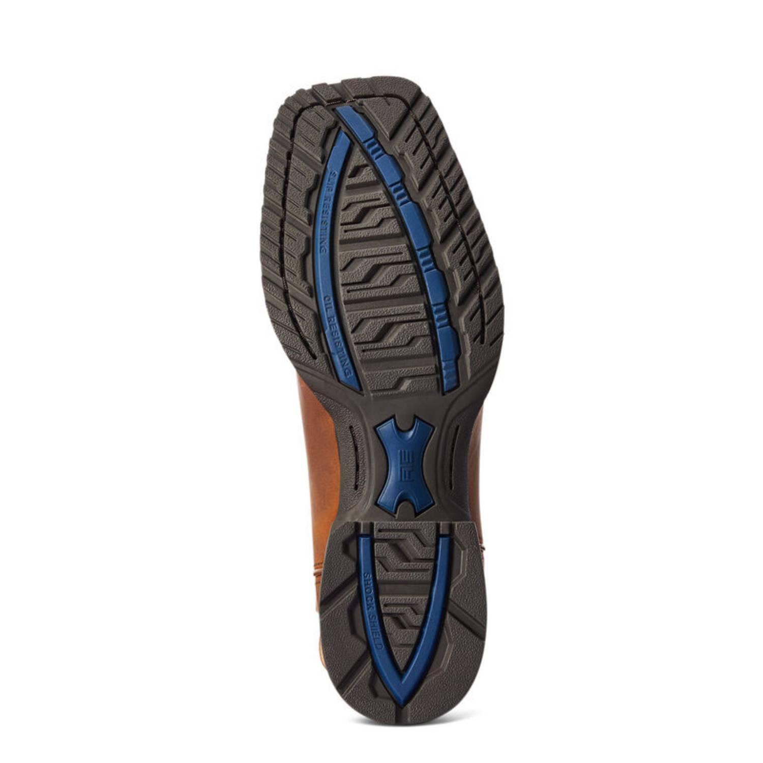 Ariat Men's Hybrid Ranchwork Western Boot - Enhanced Comfort & Traction
