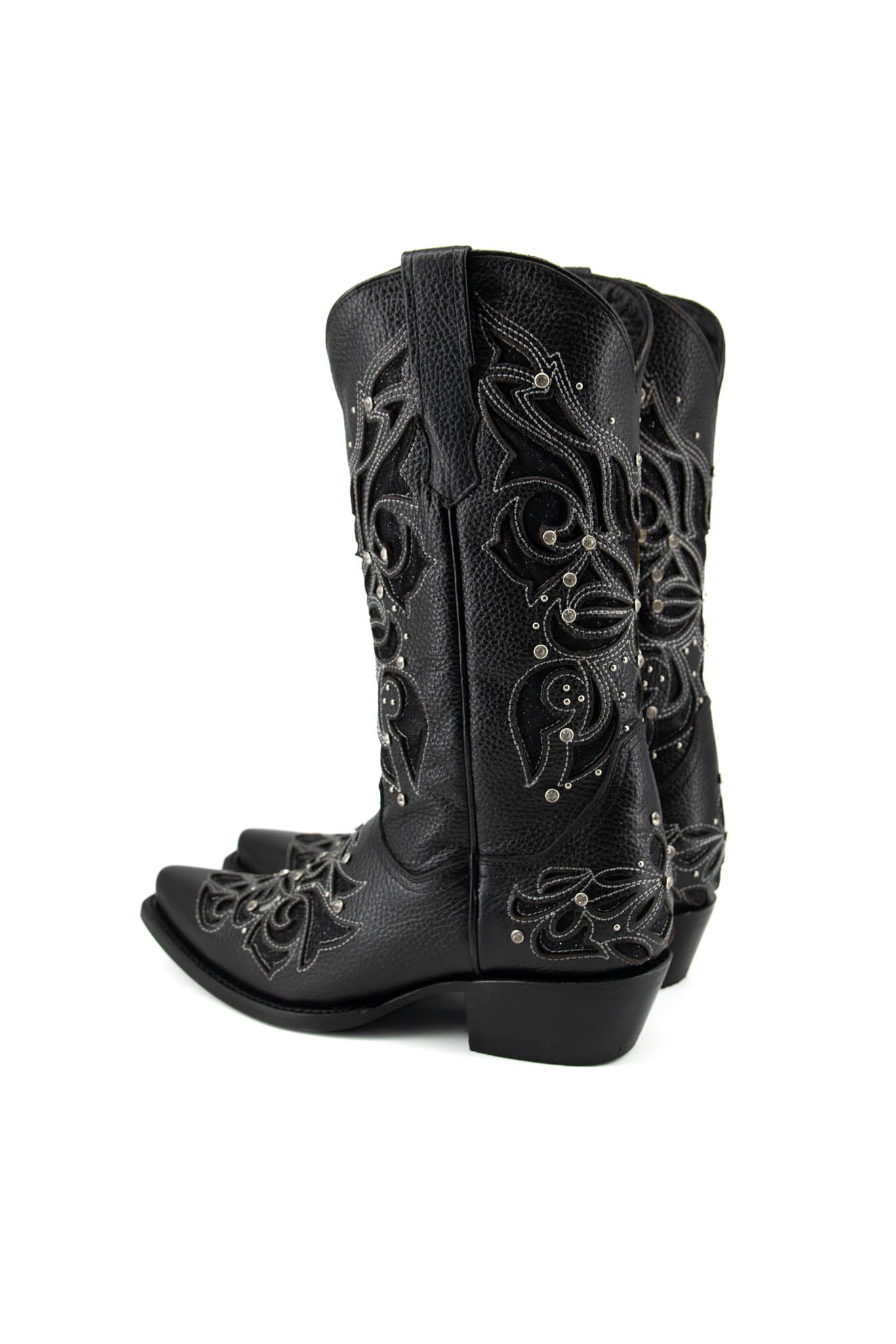 Miranda Snip Toe Cowgirl Boot - Genuine Leather, Made in Mexico