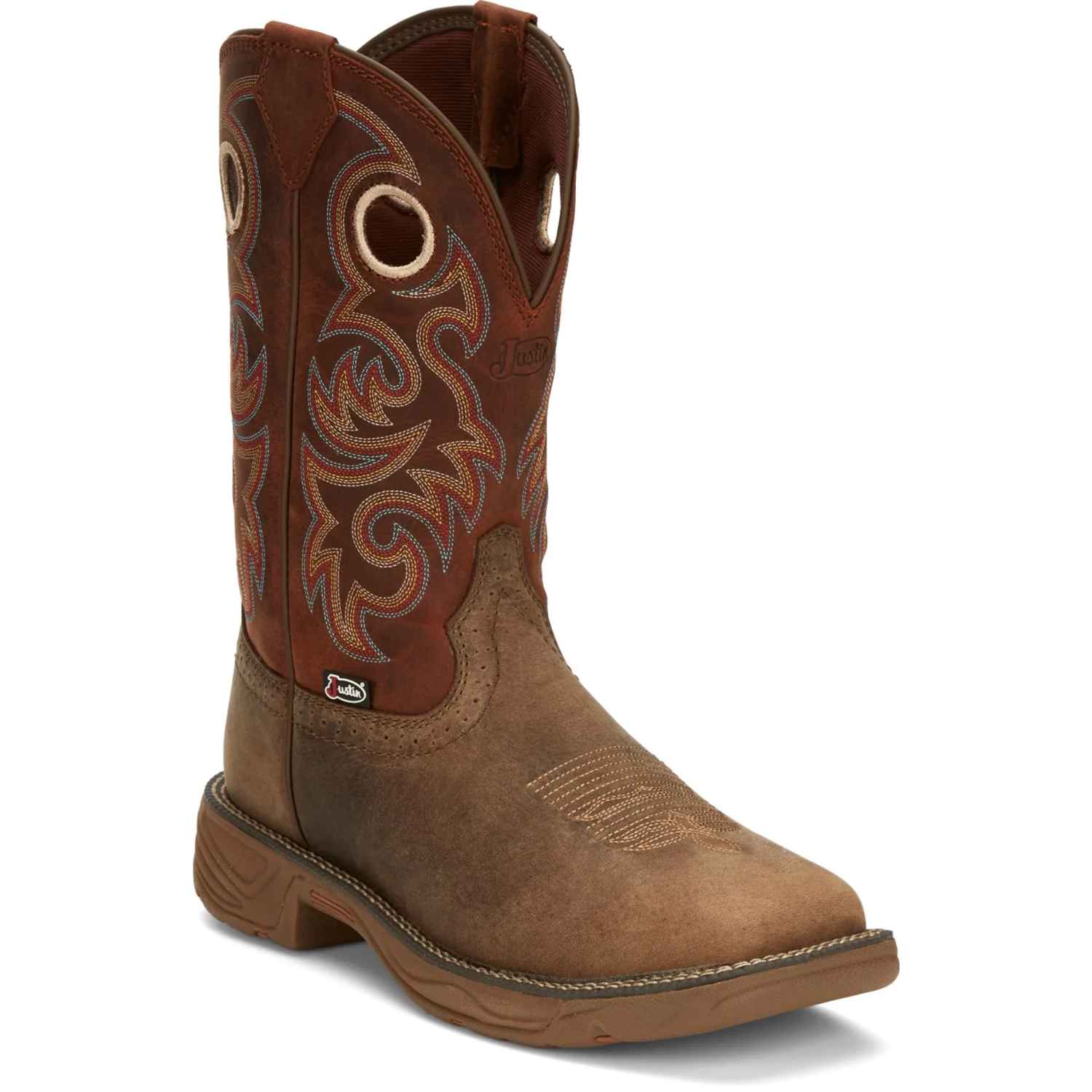 Justin Men's Water Buffalo Leather Western Boots - SE7402