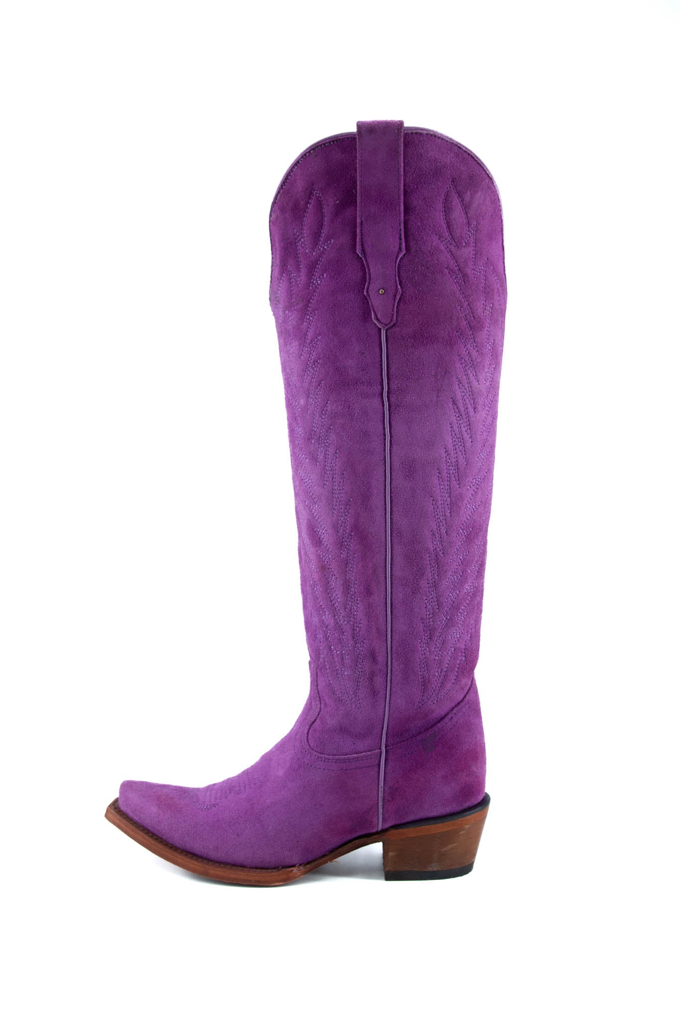Georgina Gamuza Pastels Tall Cowgirl Boot - Brown