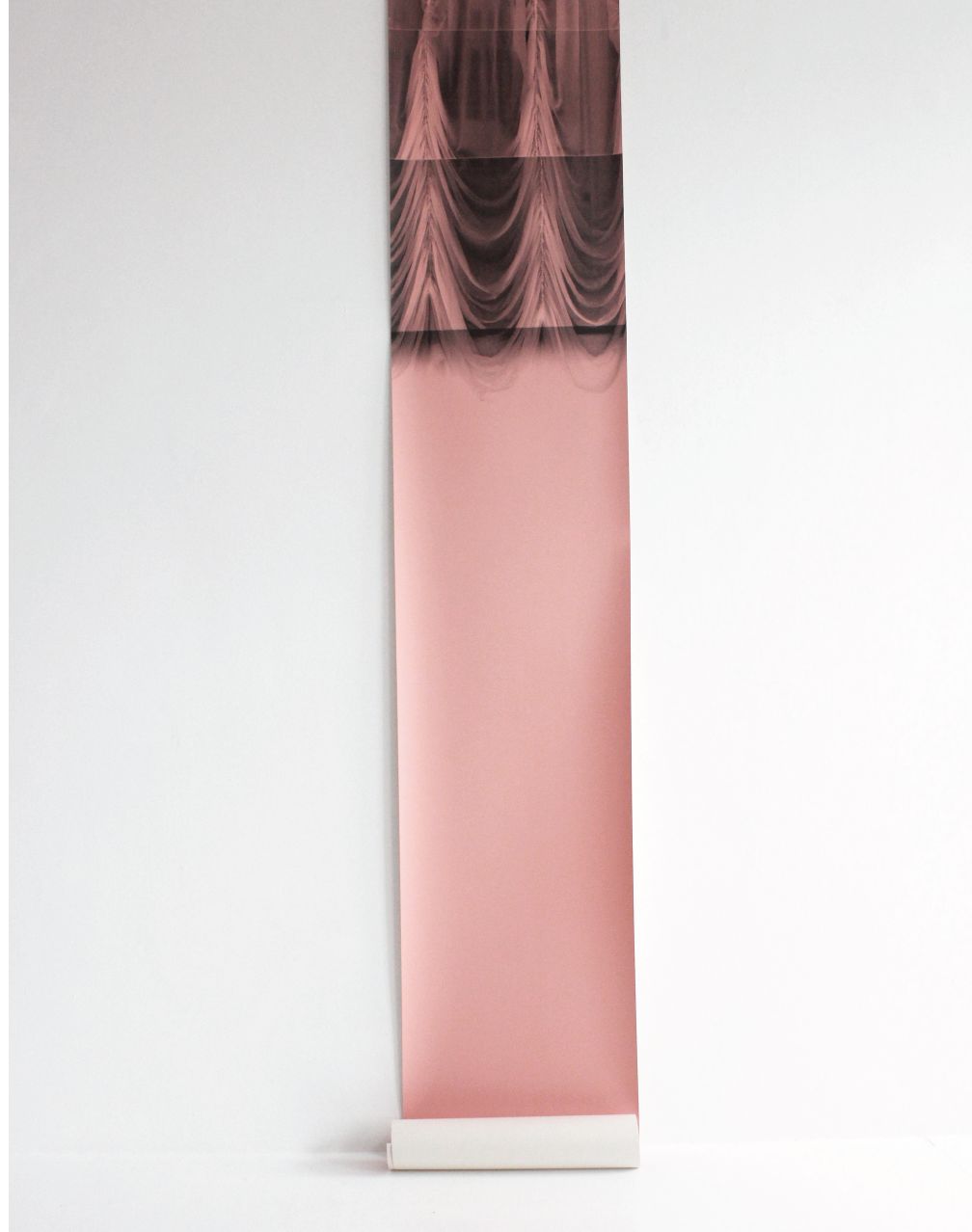 Deborah Bowness Handcrafted Ceiling Swag Wallpaper, Pink